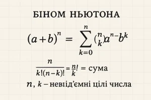 Що таке біном Ньютона – визначення та просте пояснення