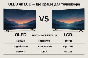 OLED чи LCD — що краще для телевізора 4К