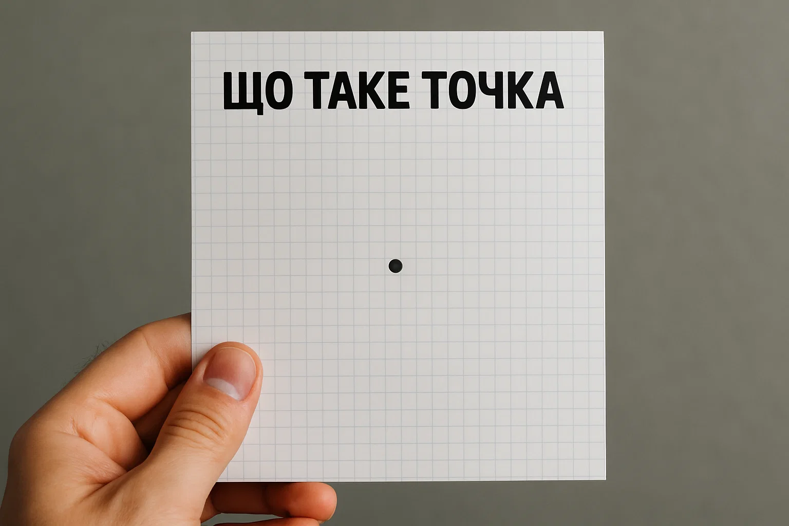 Що таке точка — просте пояснення для дітей та батьків