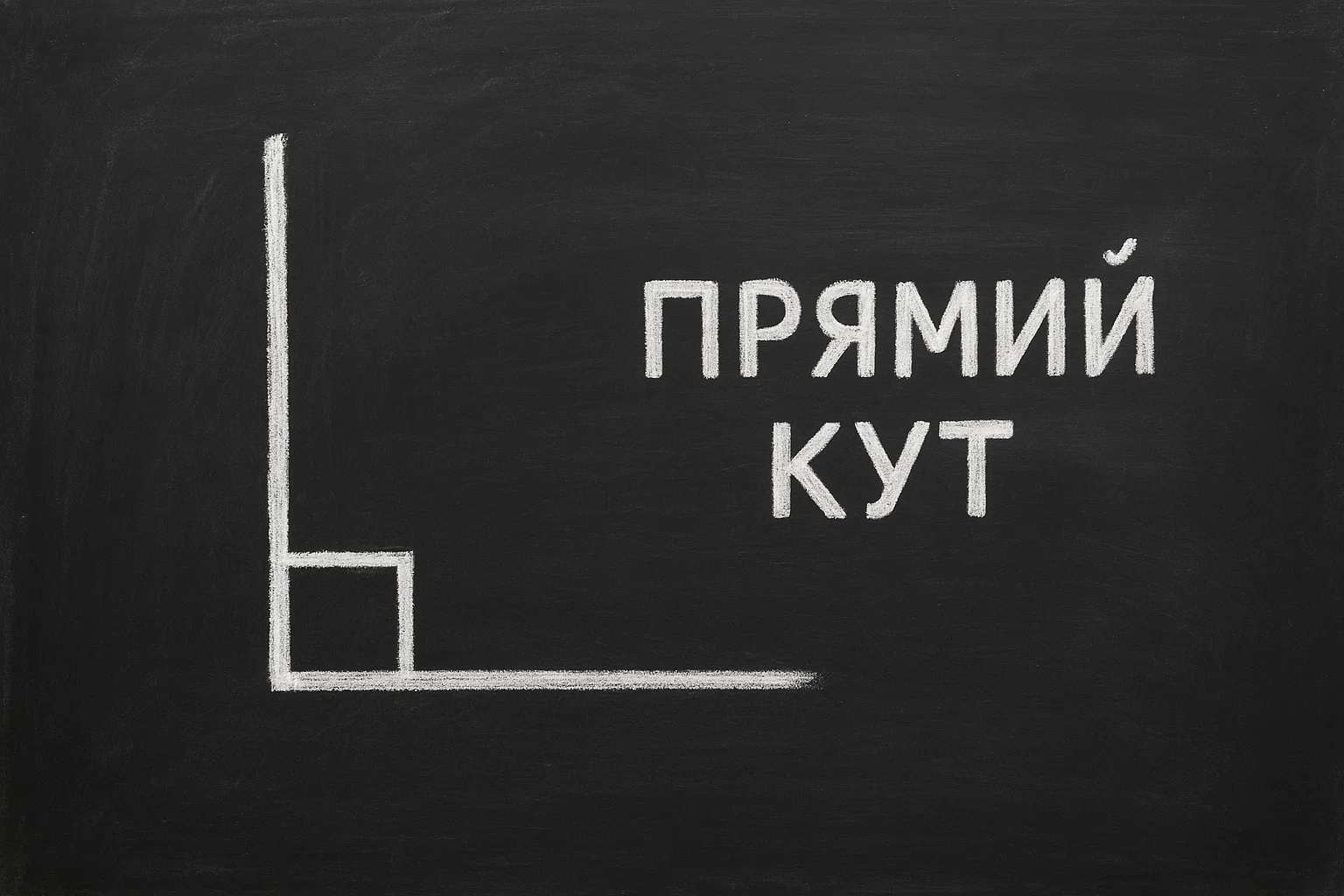 Що таке прямий кут — просте пояснення для дітей та батьків