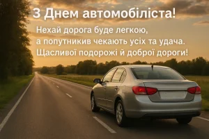 З Днем Автомобіліста 2025: гарні привітання, вірші, картинки
