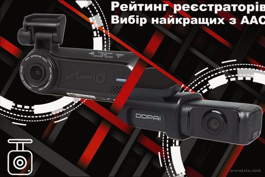 Найкращі відеореєстратори 2025: рейтинг та огляд